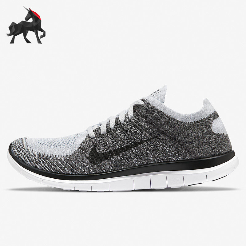Nike/耐克正品FREE 4.0 FLYKNIT 男女缓震赤足跑步鞋 631053-010