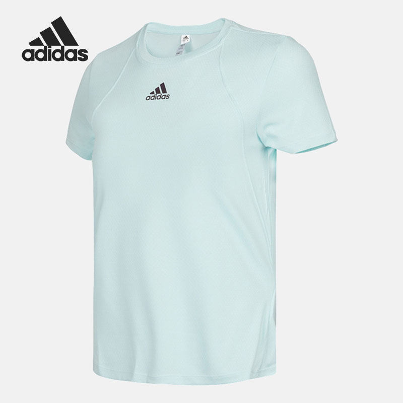 Adidas/阿迪达斯正品夏运动休闲女子圆领短袖T恤 HE7578