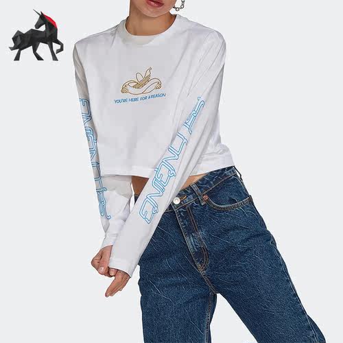 Adidas/阿迪达斯女子长袖T恤
