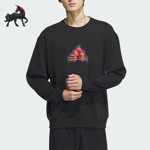 Adidas/阿迪达斯男士圆领套头衫