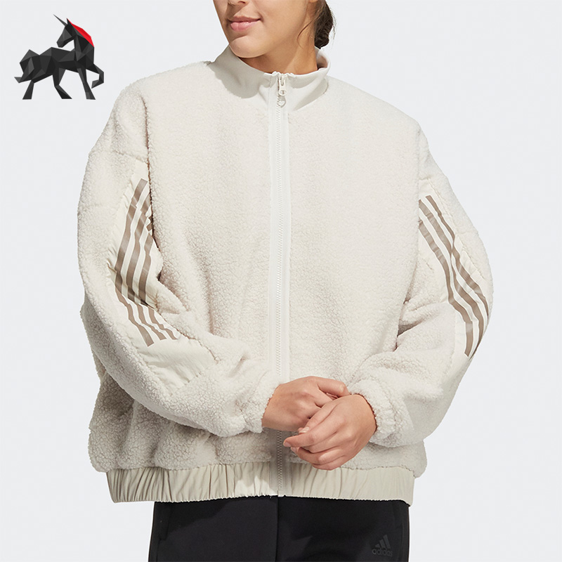 阿迪达斯女子运动休闲外套