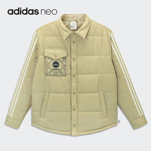 阿迪达斯Neo男子休闲运动棉服