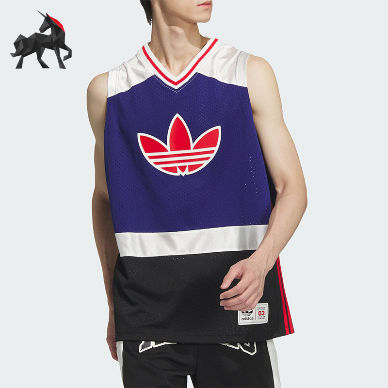 阿迪达斯男女运动休闲背心