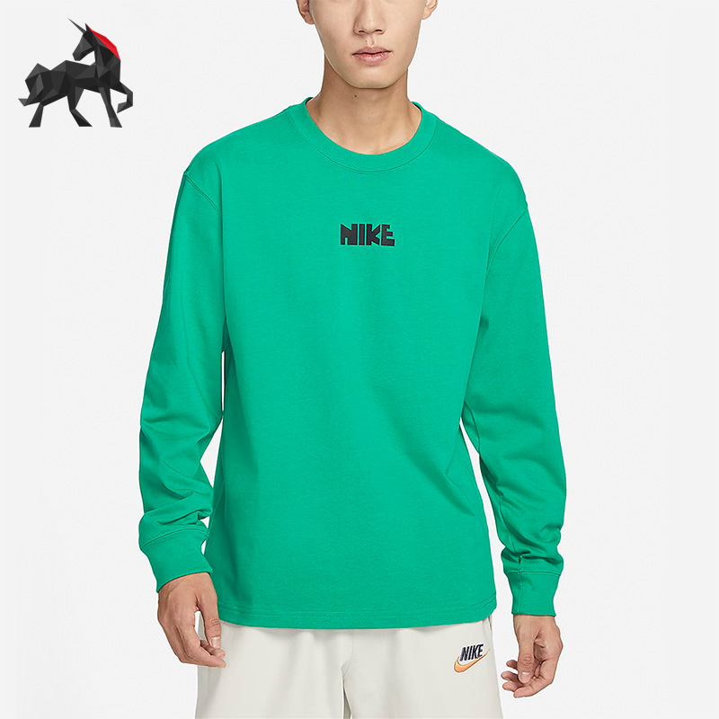 Nike/耐克正品冬季男子运动休闲印花长袖T恤FN0253-324