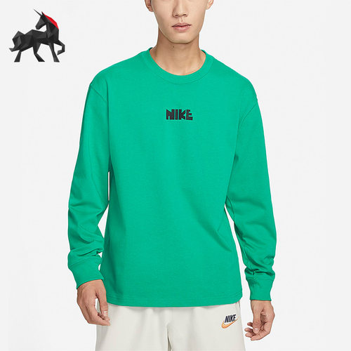 Nike/耐克正品冬季男子运动休闲印花长袖T恤FN0253-324