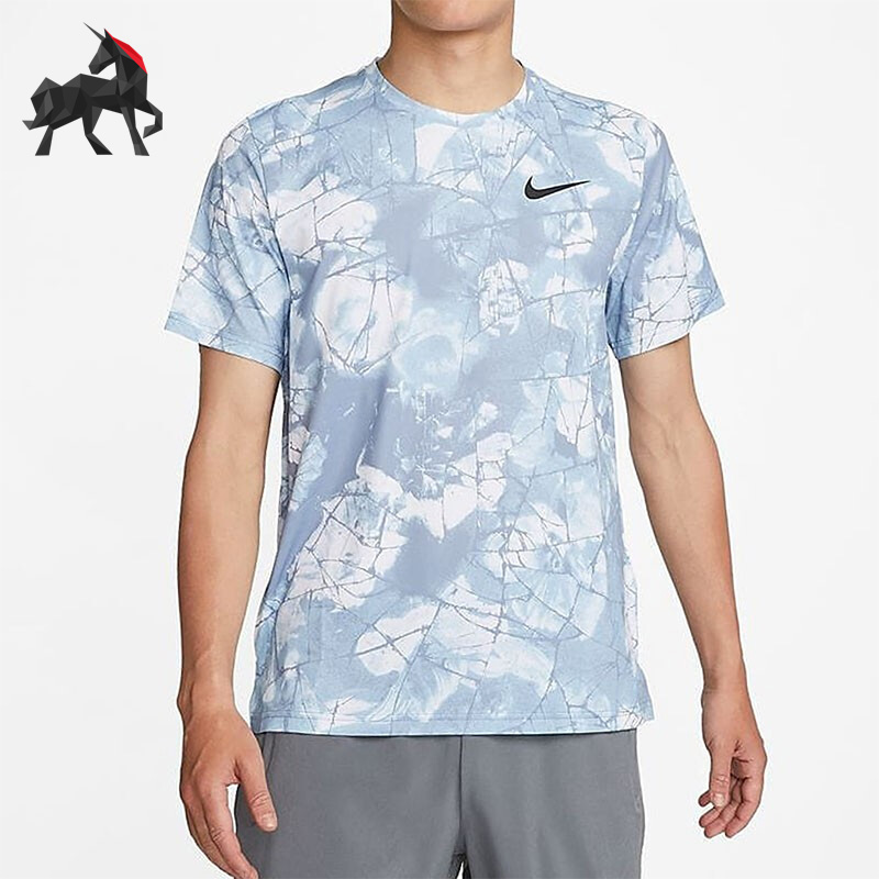 Nike/耐克正品夏季男子舒适扎染休闲运动短袖T恤 DQ5422-493