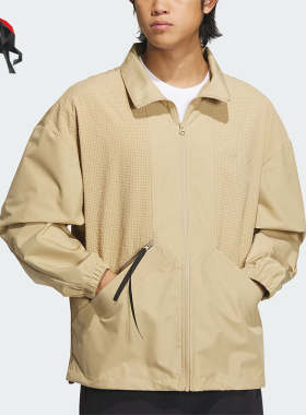 Adidas/阿迪达斯正品男士经典立领休闲运动外套IM9083