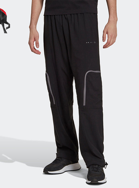 Adidas/阿迪达斯正品三叶草男士透气松紧休闲大口袋工装裤HK2757