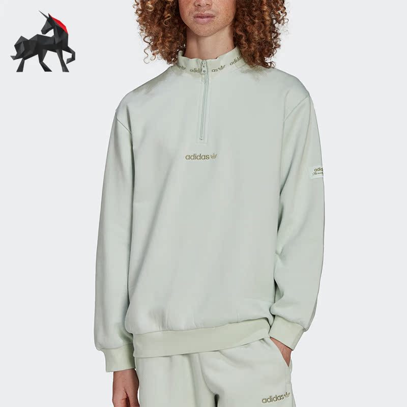 阿迪达斯三叶草男子圆领卫衣
