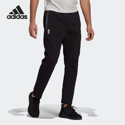 Adidas/阿迪达斯正品男子春季武极黑色长裤运动裤 GU1762
