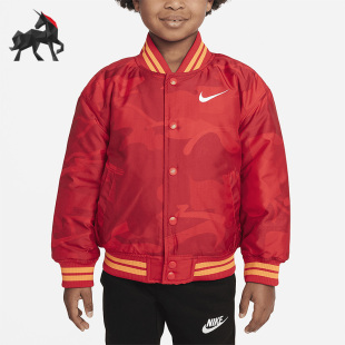 657 小童休闲夹棉运动立领外套FJ9685 Nike 耐克正品