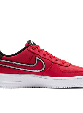 Nike/耐克正品春季新年款空军一号红色大童休闲板鞋 CD7405
