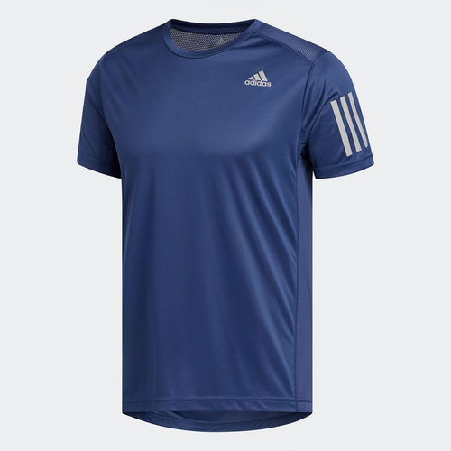 Adidas男子透气休闲运动短袖