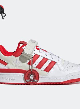 Adidas/阿迪达斯正品三叶草男女款魔术贴运动休闲板鞋 FZ6565