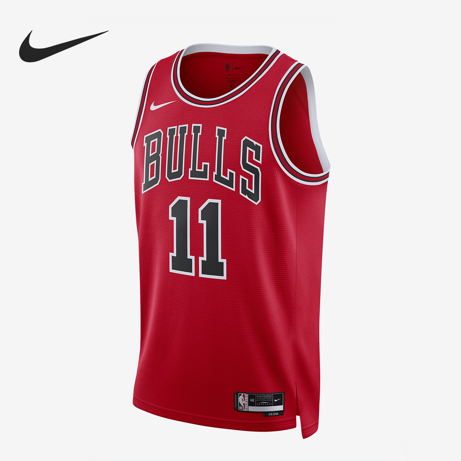 Nike/耐克正品/23赛季芝加哥公牛队男子运动篮球透气球衣DN2000