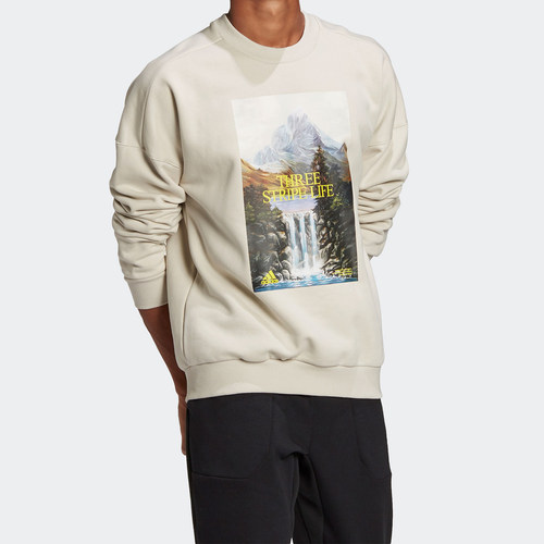 Adidas/阿迪达斯男子圆领套头衫