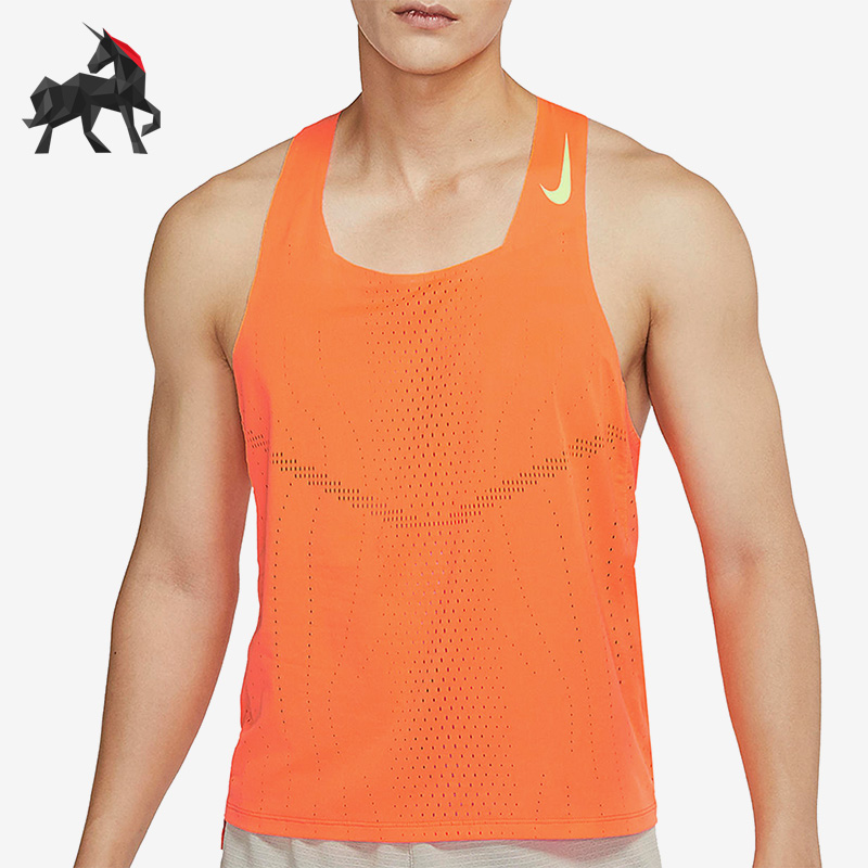 耐克男子跑步运动无袖背心