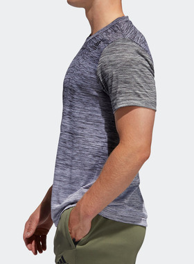 Adidas/阿迪达斯正品GRADIENT TEE男装训练短袖T恤FL4394