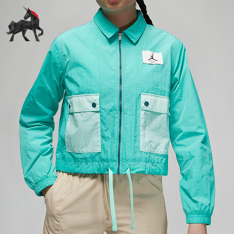 Nike/耐克正品夏季JORDAN ESSENTIALS女子休闲夹克DD6993-392