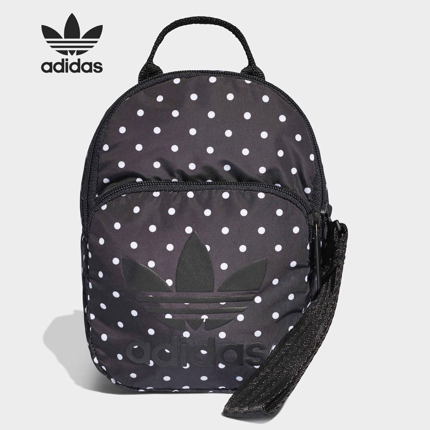 adidas/阿迪达斯正品女子三叶草时尚运动双肩背包dy9557