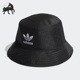 运动透气遮阳渔夫帽 Adidas 男女款 三叶草夏季 HL6884 阿迪达斯正品