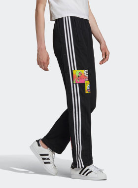Adidas/阿迪达斯正品三叶草女JeremyScott联名印花长裤H53370
