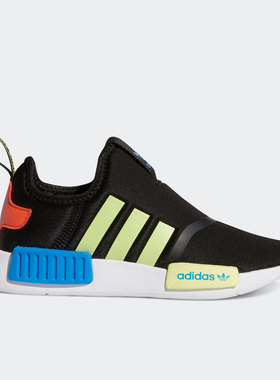 Adidas/阿迪达斯正品三叶草NMD 360 C儿童一脚蹬休闲运动鞋GX8390