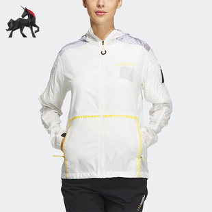 NATGEO Adidas 阿迪达斯正品 运动夹克HY4692 女子防晒UPF50