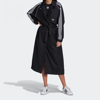 阿迪达斯防风女运动休闲夹克外套