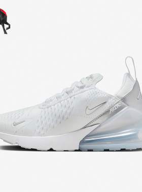 Nike/耐克正品Air Max 270女子缓震透气耐磨运动跑步鞋DX0114-100