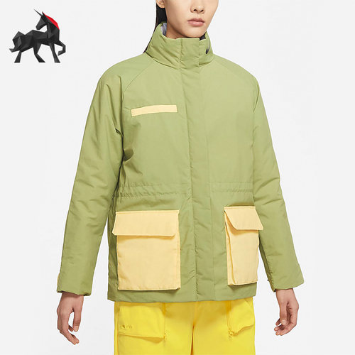 Nike/耐克正品冬季女子运动保暖防风夹克棉服 DQ6851-334