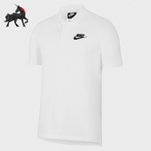 耐克正品 CN8765 针织翻领透气男子夏季 T恤POLO衫 100 运动短袖 Nike