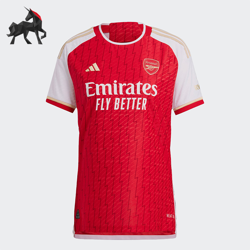 Adidas/阿迪达斯正品男子运动足球透气圆领球衣HR6931