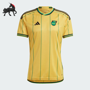 Adidas/阿迪达斯正品牙买加队男子运动短袖球衣HT7122