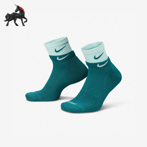 Nike/耐克正品男女跑步健身运动短袜一双装DH4058-302