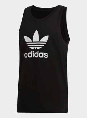 Adidas/阿迪达斯正品三叶草男子TREFOIL TANK背心 DV1509