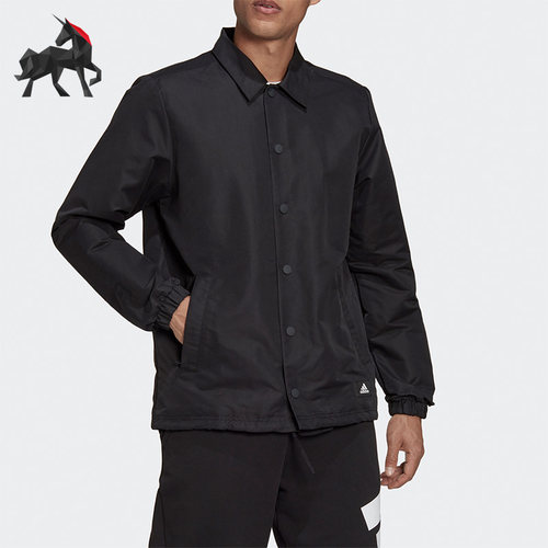 阿迪达斯男子翻领运动夹克