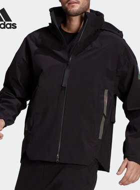 Adidas/阿迪达斯正品春季男子户外运动连帽夹克GP7853