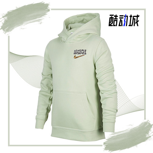 耐克休闲大童运动卫衣套头衫