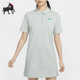 041 女士简约透气针织刺绣舒适休闲连衣裙HJ3949 Nike 耐克正品