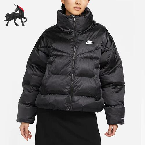 Nike/耐克正品冬季女子运动保暖加厚立领棉服DQ6889-010