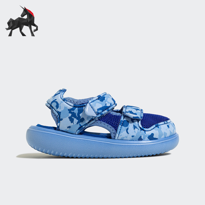 阿迪达斯夏季小童运动休闲凉鞋