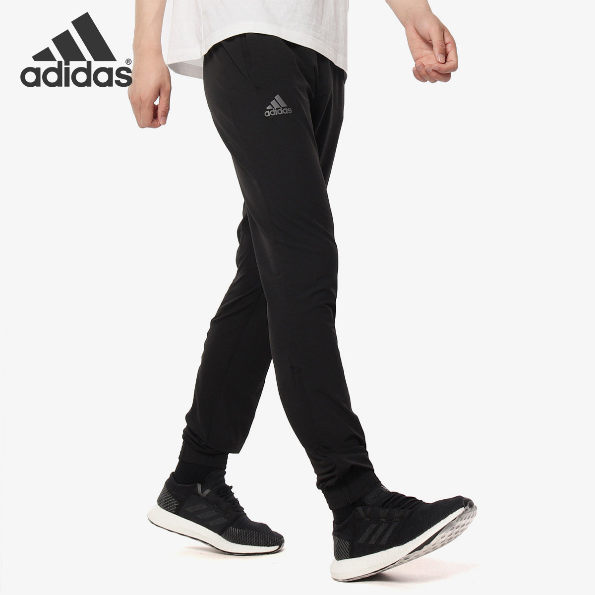 Adidas/阿迪达斯正品SW TENNIS PANT 男子休闲运动小脚长裤DW8909
