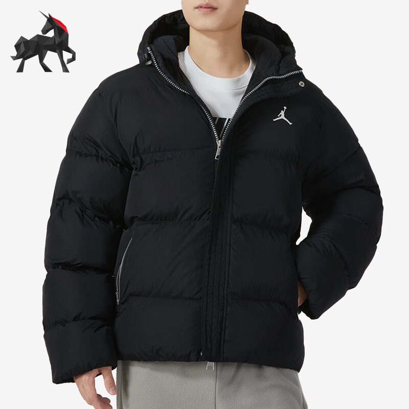 Nike/耐克正品2023秋冬季男子运动休闲保暖防风连帽棉服FB7312