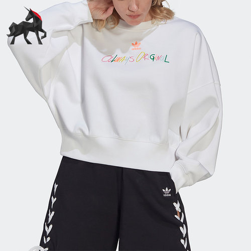 阿迪达斯女子运动卫衣