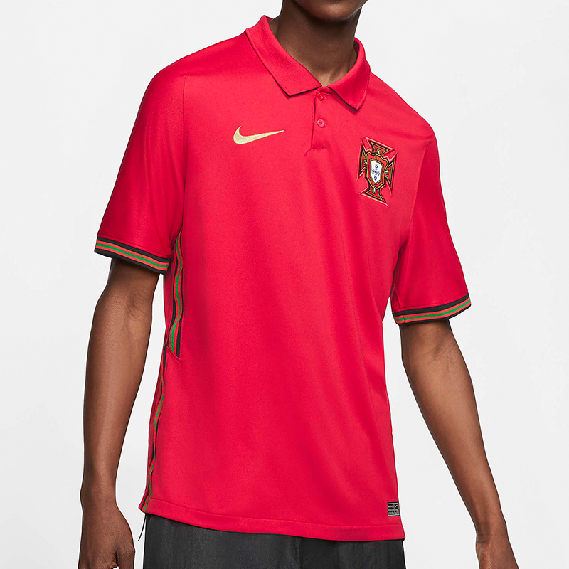 Nike/耐克正品欧洲杯葡萄牙主客场球迷版球衣足球T恤 CD0704