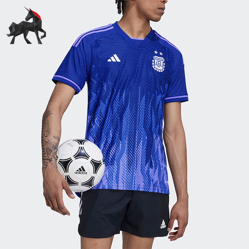 Adidas/阿迪达斯正品运动男士时尚印花休闲球衣短袖T恤HB9657