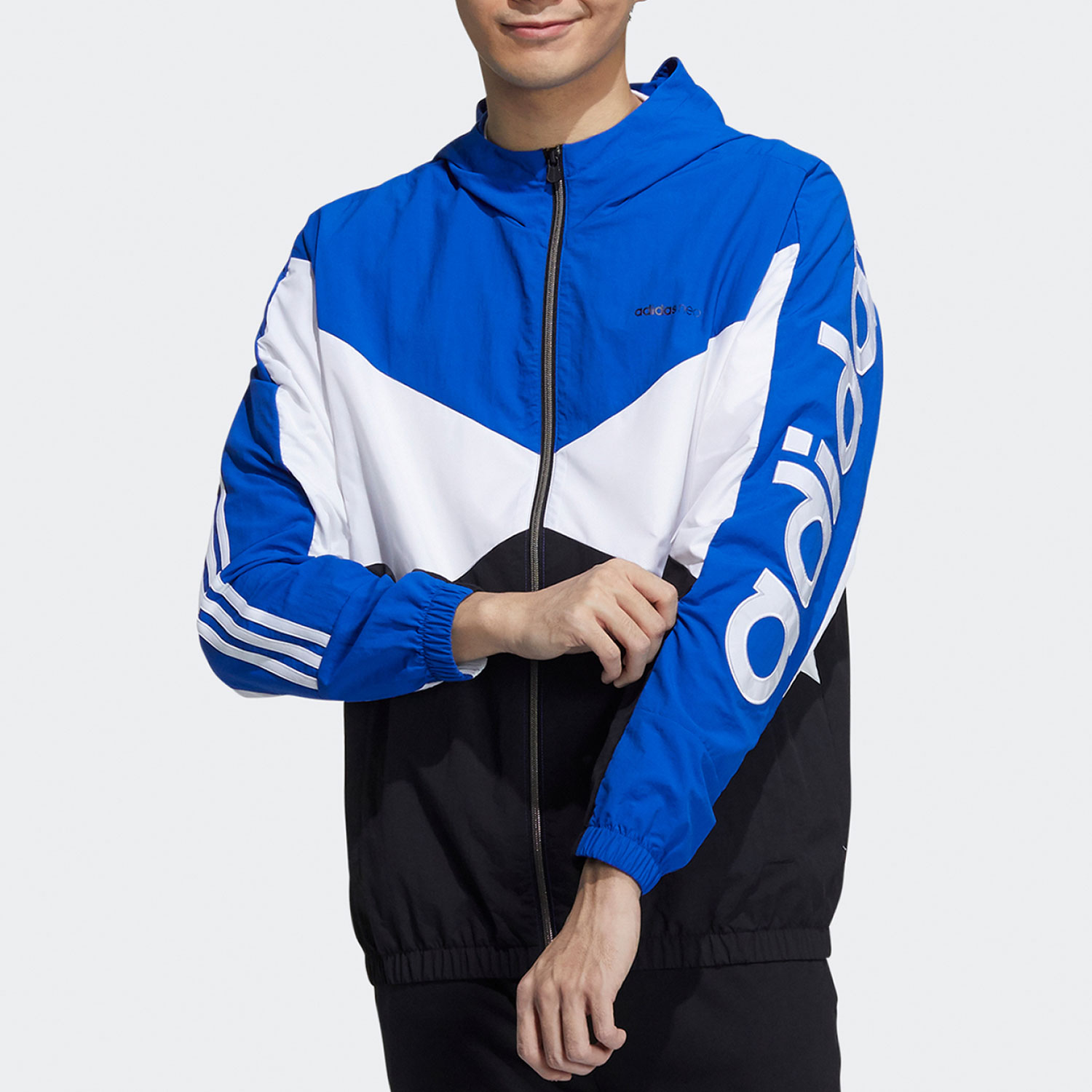 2021年春季男子防风休闲运动茄克