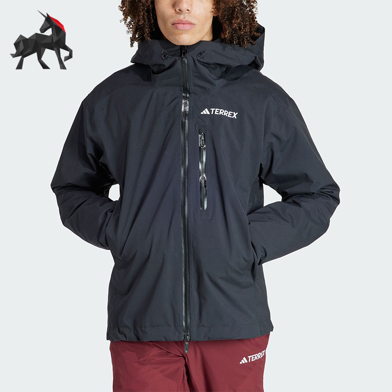 阿迪达斯男士三合一夹棉滑雪服