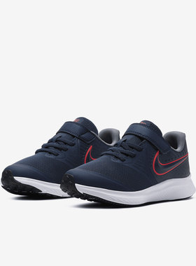 Nike/耐克正品STAR RUNNER 2 PSV大童魔术贴运动休闲鞋AT1801-405